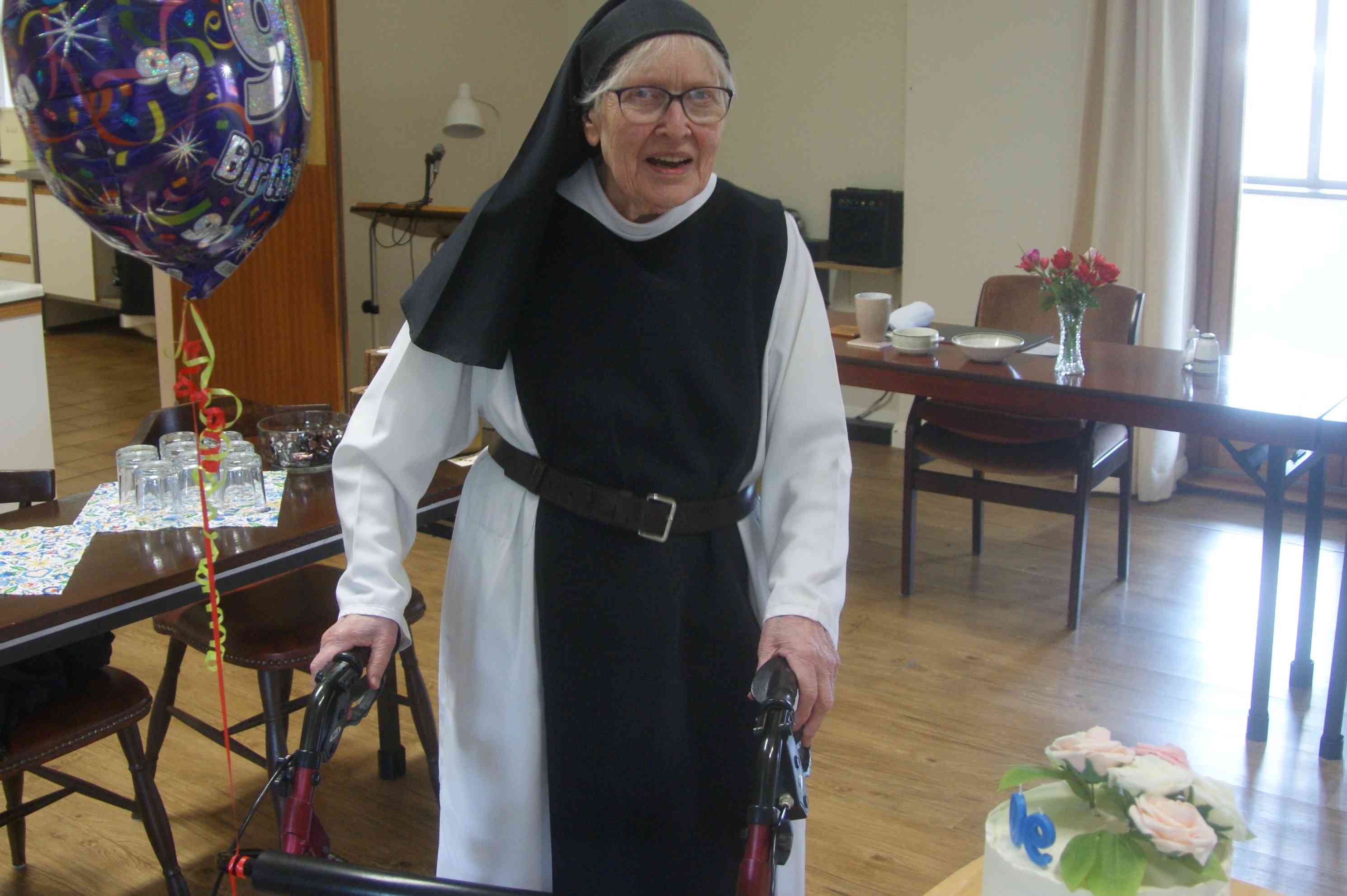 Sr Stephanie celebrates Platinum Jubilee of Profession